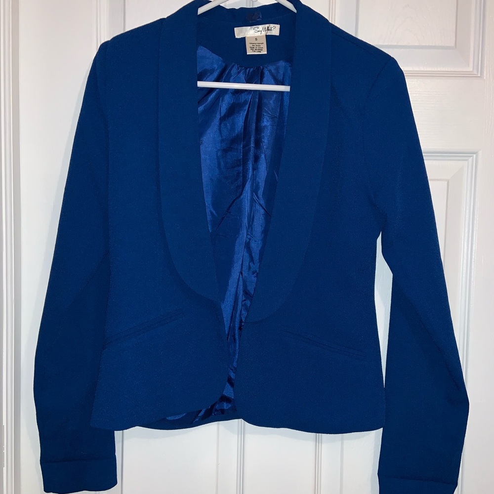 Blue blazer 3/$20 - Picture 2 of 6
